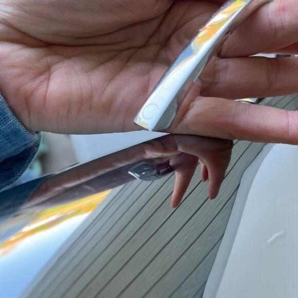 Curtis Stone Stainless Steel Olive Oil Can 16 oz Williams Sonoma Drip-Free Spout - Picture 6 of 10